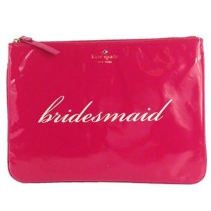 Kate Spade Gia Cosmetic Bridesmaid Pouch